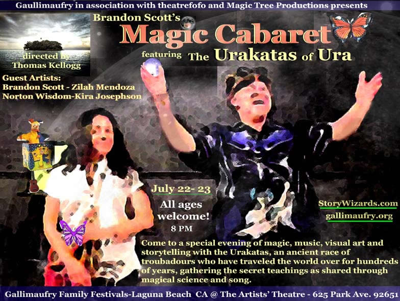 Magic Cabaret Urakata of Ura Brandon Scott